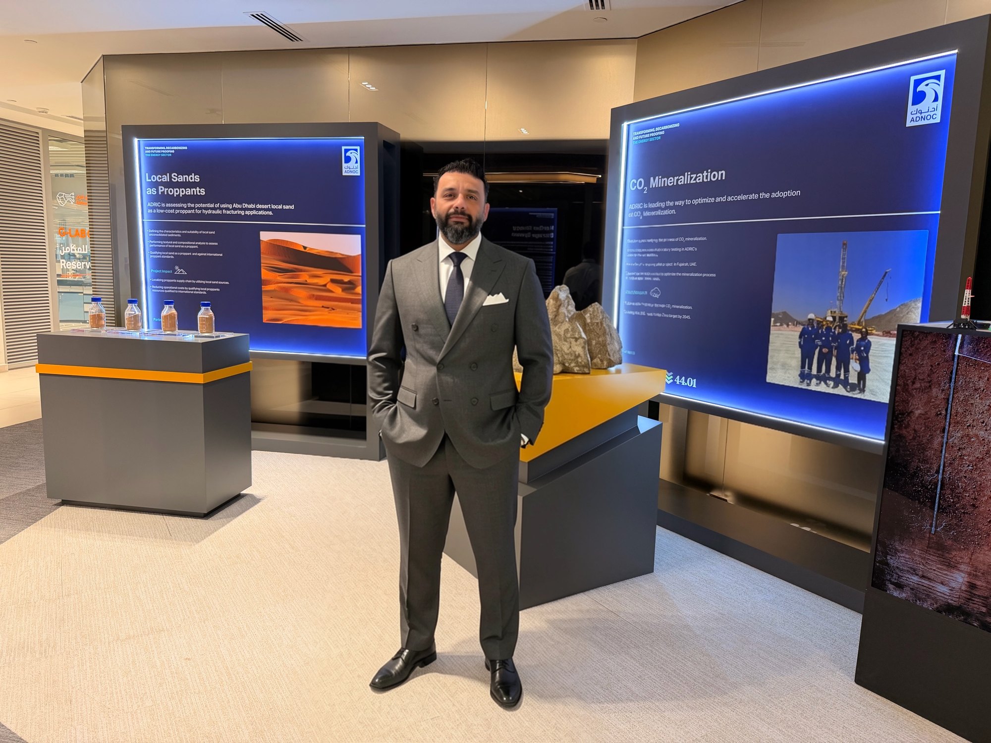 Mahmoud Elkady at an industrial innovation environment