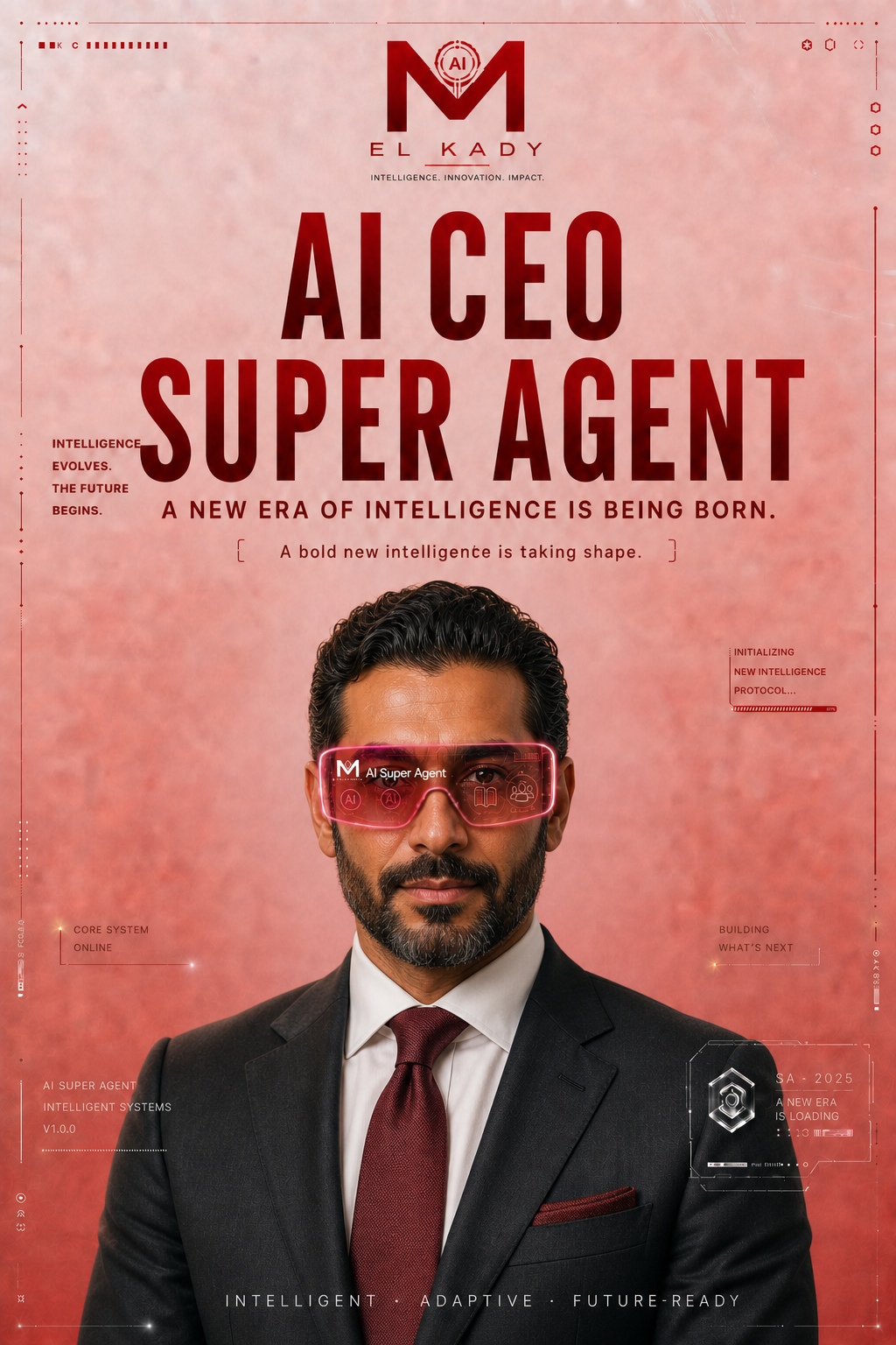 AI CEO Super Agent visual