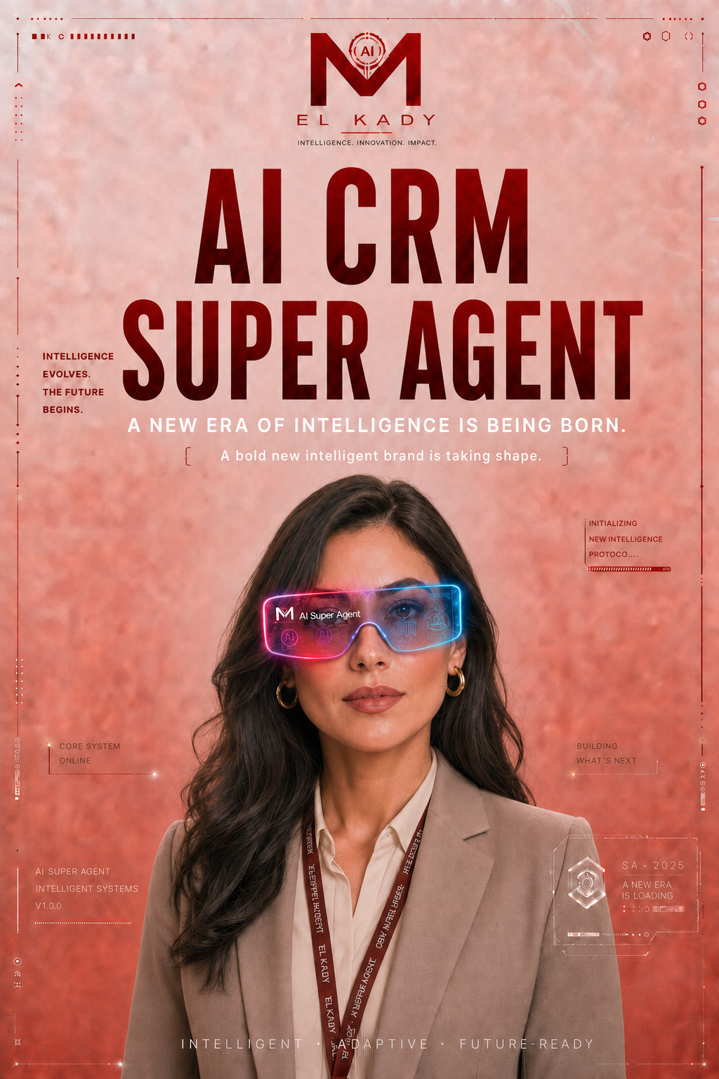 AI CRM Super Agent visual